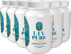 6 bottle Liv Pure